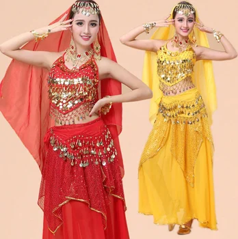 Kõhutants Kostüüm Sätestatud Bellydance Tulemuslikkuse Mustlane India Kleit Dancewear Mündi Kõhutants Popp Tantsu Kostüümid