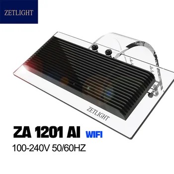 Zetlight AQUQ WIFI LED ZA1201AI Täieliku spektri merevee coral lamp läbi APP kontroll-lamp .