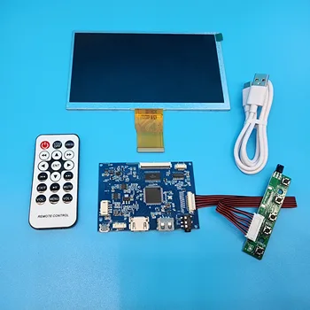 7-tolline IPS LCD Ekraan Juht Pardal Kit DIY Elektroonilise fotoalbumi USB Flash Drive Mängib MP3 MP4 TXT, JPG, HDMI-ühilduvate 1024*600
