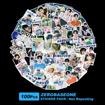 Kpop Iidol 100tk/Set Kleebised ZEROBASEONE Album Uus Kleepsud Kiiver DIY Kingitused Fännid Kingitused Kogumine