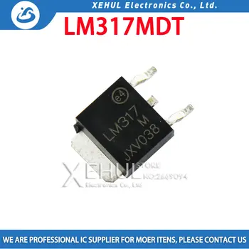 10-100TK LM317 LM317M LM317MDT Reguleeritav Pinge Stabilisaator Kiip Transistor-252