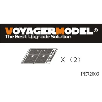Voyager Mudel PE72003 1/72 WWII saksa Tiger I Grillid & Gun Vaatepilt ( Dual Set) (DRAGON Kit)