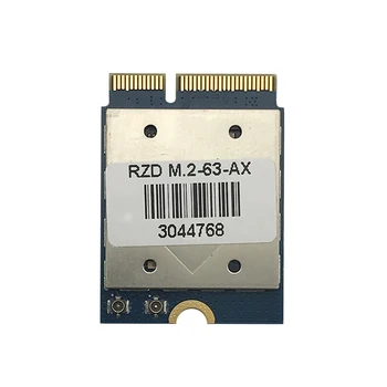RZD63-AX 2.4 G 5.8 G Wi-Fi Dual-band 2X2 11ax Bluetooth 5.1 Combo M. 2 Moodul QCA6391 kiip IEEE 802.11 a/b/g/n/ac/ax 1800Mbps