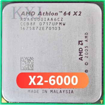 AMD Athlon 64 X2 6000+ 6000 3 GHz Dual-Core X2-6000 CPU Protsessor ADX6000IAA6CZ Socket AM2