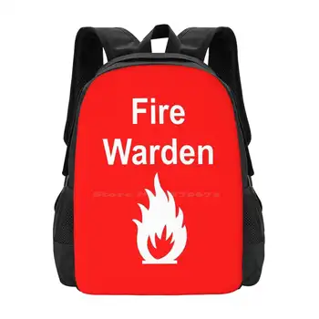 Tulekahju Warden Väljumise Asutatud 3D Print Disain Seljakott Õpilane Kott evakuatsiooni Väljapääs ohuolukorras Märgistused Hoone