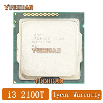 Intel Core i3-2100T i3 2100T Protsessor (3M Vahemälu, 2.5 GHz) LGA1155 Lauaarvuti CPU 100% töökorras Lauaarvuti Protsessor