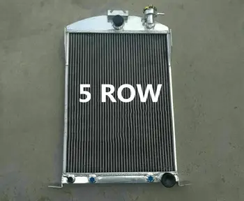 4ROW alumiinium radiaator Ford Autode W/Chevy 350 V8 AUTO JUURES 1933 -1934 33 34