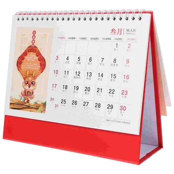 Kalender Kodu Dekoratiivsed Laua Kalender Igapäevast Kasutamist Kuu 2024 Väike Eraldiseisev