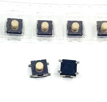 10TK Uus imporditud micro B3FS-1012P touch lüliti nuppu 6x6x4.3mm nuppu plaaster 4 sõrmed