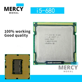 Algne Sobib INTEL Core I5-680 CPU i5680 3.6 GHz dual core 4M socket LGA1156 lauaarvuti CPU i5 680 Garantii 1 aasta