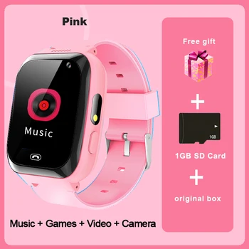 2G Mäng Smart Vaadata Telefonist Muusika Mängima, Taskulamp, Mängud 6 Passometer 1GB SD Kaart Smartwatch Kell Poistele Tüdrukute Kingitused