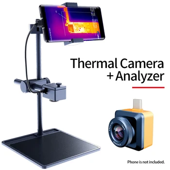 T2SI Pluss Termilise Kaamera Analyzer Emaplaadi PCB mobiiltelefoni Vigade Parandus Tasuta PC Tarkvara 8mm Macro Objektiiv
