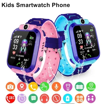 Q12 Lapsed Smart Watch Veekindel 2G Telefoni Vaadata Lapse Poisid Tüdrukud SOS Kõne Kaamera reaalajas Asukoha Smart Watch Lastele Kingitus
