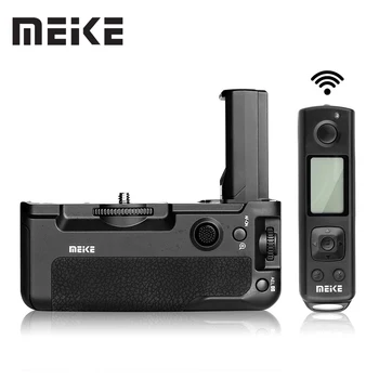 Meike MK-A9 Pro Vertikaalne Aku Grip Sony A9 A7III A7RIII Kaamera 2,4 G Wireless Remote Control /Asendamine nagu VG-C3EM