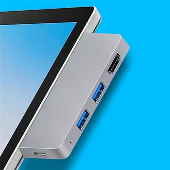 Surface Pro 8 USB-C-Hub, 4K -ga Ühilduv Adapter+2 USB 3.0 Reader SD/TF-Kaardi Lugeja-Adapter (Surface Pro 8