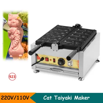 Kaubanduslik Cat Taiyaki Maker Machine Kass Kellel Kala Vahvel Tegemise Seadmed NP-923