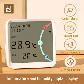Mijia Elektrooniline Digitaalne Temperatuuri-Niiskuse Mõõtja Termomeeter Hygrometer Siseruumides Väljas Ilmajaamas Mini Kodu Vahendid