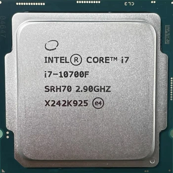 Inteli Uus Core i7-10700F i7 10700F 2.9 GHz Kaheksa-Core 16-Lõng Gamer CPU Protsessori L2=2M L3=16M 65W LGA 1200 Desktop Accessorie