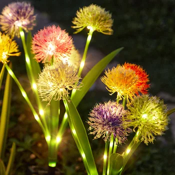 LED Solar Võilill Lilled Väljas Muru, Lamp on Veekindel Auto Võilill Aed Vahekäiguga Tuled Dekoratiivne Valgustus Jõulud Kingitus