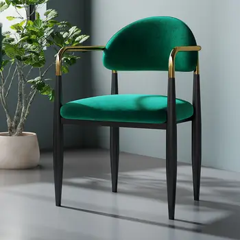 Põhjamaade kaasaegse minimalistliku heleda luksus söögi tool koju tagasi, söögilaud ja tool itaalia restoran net punane tugitool muebles