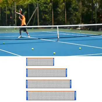 Tennis Net Asendamine Täiskasvanud Lapsed Kokkupandav Kaasaskantav Hoovis Silma Võrkpall Net