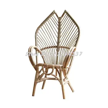 ins Jaapani Indoneesia rotangist tool elutuba, magamistuba kodu rõdu laua ja tooli koostisega Maroko loominguline rotangist tool