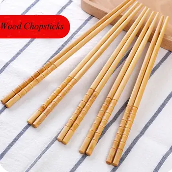 Looduslik Korduvkasutatavad Käsitsi valmistatud bambusest Hiina Köök Chopsticks Lauanõud Köök Tarvikud Sushi