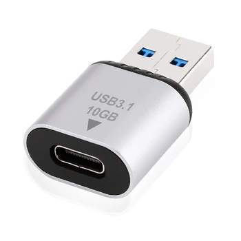 5V Aku Laadija Converter Plug and Play USB-C USB Adapter 3.1 Gen 2 (High-Speed Andmete Ülekandmine Macbook/Huawei/Samsung